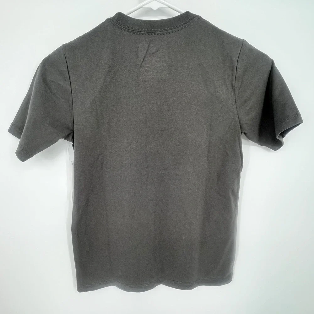 Games on the Brain Graphic T-Shirt Boy Medium 8 Grey Video Gamer Cyperpunk Tech